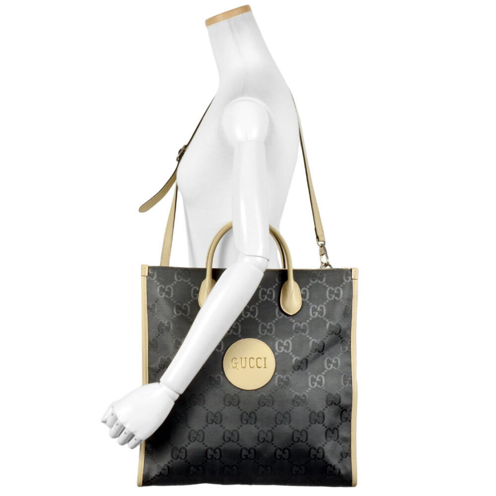 GUCCI Gray Leather Tote Bag - Picture 8 of 8